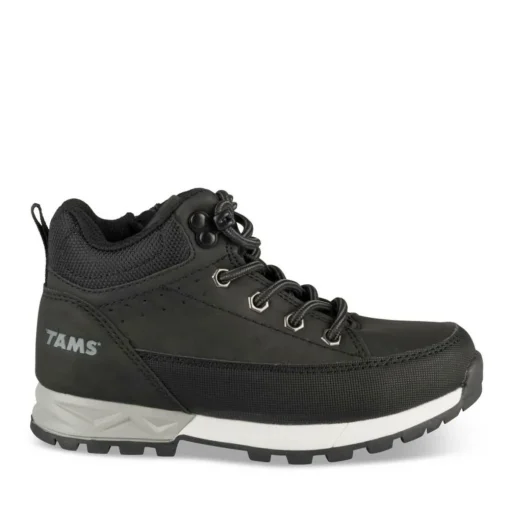 Bottines Montagne NOIR Garçon Motif Uni Lacets