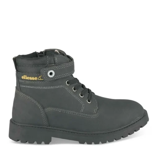Bottines Montagne NOIR Garçon Motif Uni Scratch