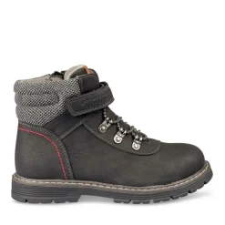 Bottines Montagne NOIR Garçon Motif Uni Scratch
