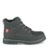Bottines Montagne NOIR Garçon Motif Uni Lacets