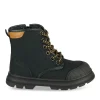 Bottines Montagne NOIR Garçon Motif Uni Lacets