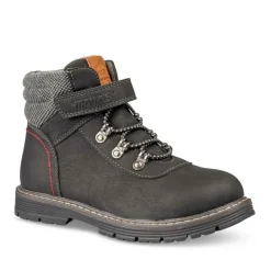 Bottines Montagne NOIR Garçon Motif Uni Scratch