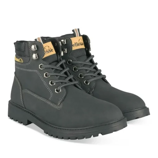 Bottines Montagne NOIR Garçon Motif Uni Fermeture éclair
