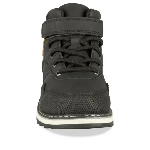 Bottines Montagne NOIR Garçon Motif Uni Lacets
