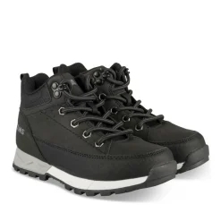 Bottines Montagne NOIR Garçon Motif Uni Lacets