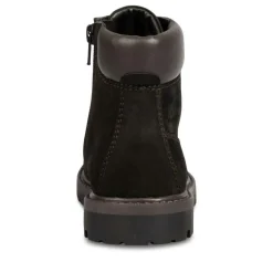 Bottines Montagne NOIR Garçon CUIR Motif Uni Lacets