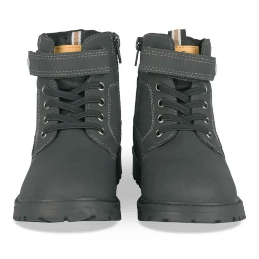 Bottines Montagne NOIR Garçon Motif Uni Scratch