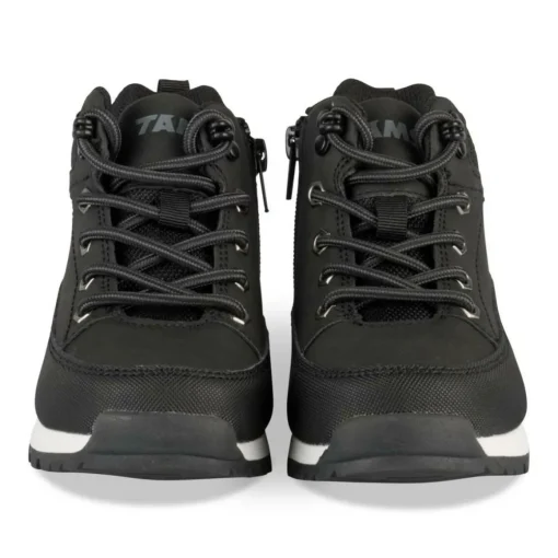 Bottines Montagne NOIR Garçon Motif Uni Lacets