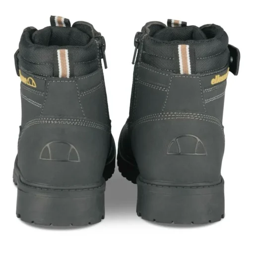 Bottines Montagne NOIR Garçon Motif Uni Scratch