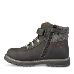 Bottines Montagne NOIR Garçon Motif Uni Scratch