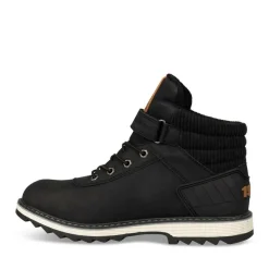 Bottines Montagne NOIR Garçon Motif Uni Scratch