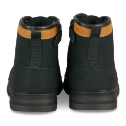 Bottines Montagne NOIR Garçon Motif Uni Lacets