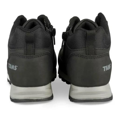 Bottines Montagne NOIR Garçon Motif Uni Lacets
