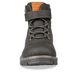Bottines Montagne NOIR Garçon Motif Uni Scratch