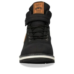 Bottines Montagne NOIR Garçon Motif Uni Scratch