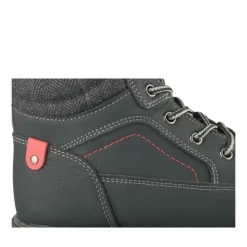 Bottines Montagne NOIR Garçon Motif Uni Lacets