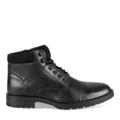 Bottines Montagne NOIR Homme Motif Uni Lacets