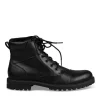 Bottines Montagne NOIR Homme Motif Uni Lacets