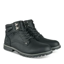 Bottines Montagne NOIR Homme Motif Uni Lacets