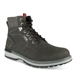 Bottines Montagne NOIR Homme Motif Uni Lacets