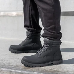 Bottines Montagne NOIR Homme Lacets