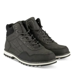 Bottines Montagne NOIR Homme Motif Uni Lacets