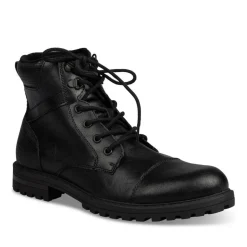 Bottines Montagne NOIR Homme Motif Uni Lacets