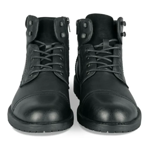 Bottines Montagne NOIR Homme Motif Uni Lacets