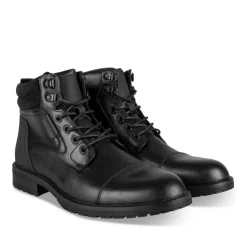Bottines Montagne NOIR Homme Motif Uni Lacets