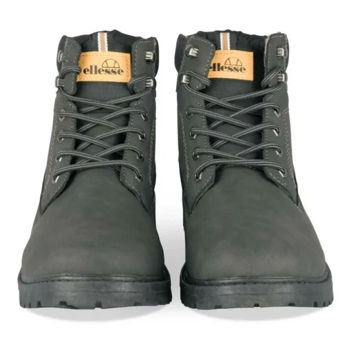 Bottines Montagne NOIR Homme Motif Uni Lacets