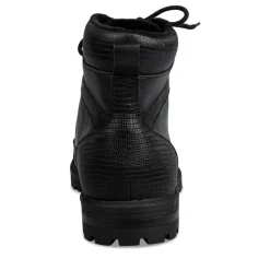 Bottines Montagne NOIR Homme Motif Uni Lacets
