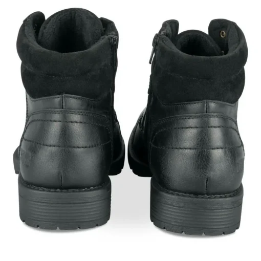 Bottines Montagne NOIR Homme Motif Uni Lacets