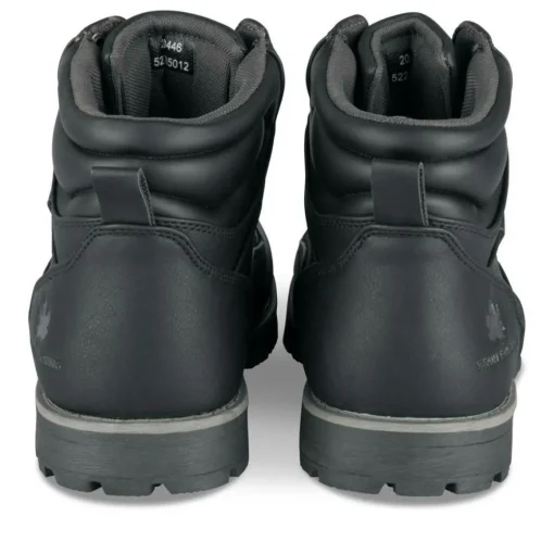 Bottines Montagne NOIR Homme Motif Uni Lacets