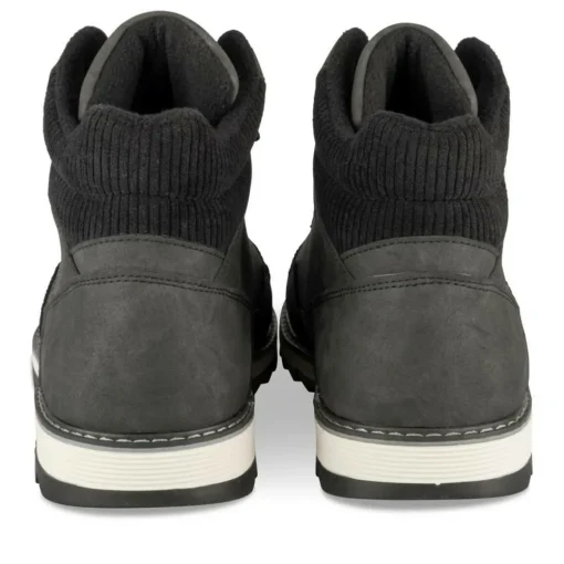 Bottines Montagne NOIR Homme Motif Uni Lacets