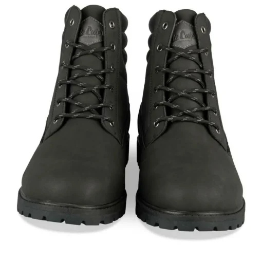 Bottines Montagne NOIR Homme Motif Uni Lacets
