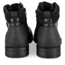 Bottines Montagne NOIR Homme Motif Uni Lacets