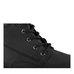 Bottines Montagne NOIR Homme CUIR Motif Uni Lacets