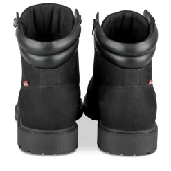 Bottines Montagne NOIR Homme CUIR Motif Uni Lacets