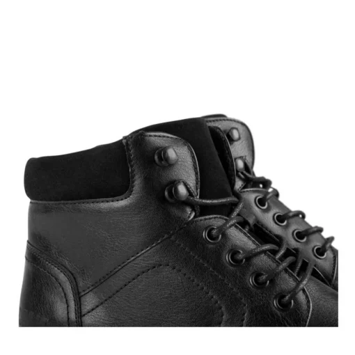 Bottines Montagne NOIR Homme Motif Uni Lacets