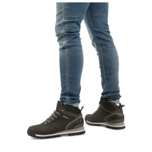 Bottines Montagne NOIR Homme Motif Uni Lacets