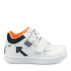 Bottines Montante BLANC Garçon Scratch