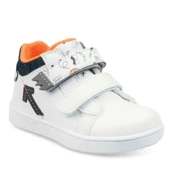 Bottines Montante BLANC Garçon Scratch