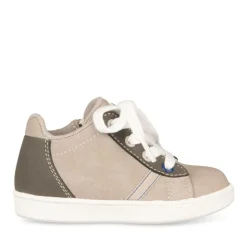Bottines Montante GRIS Garçon Lacets