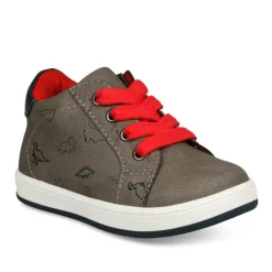 Bottines Montante GRIS Garçon Lacets