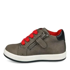 Bottines Montante GRIS Garçon Lacets