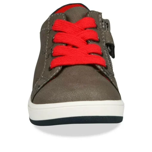 Bottines Montante GRIS Garçon Lacets