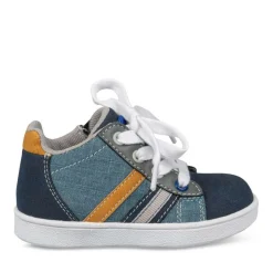 Bottines Montante JEANS Garçon Lacets