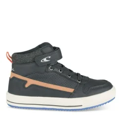 Bottines Montante MARINE Garçon Motif Uni Scratch