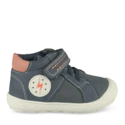 Bottines Montante MARINE Garçon Motif Etoiles Scratch