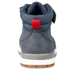 Bottines Montante MARINE Garçon Motif Uni Scratch